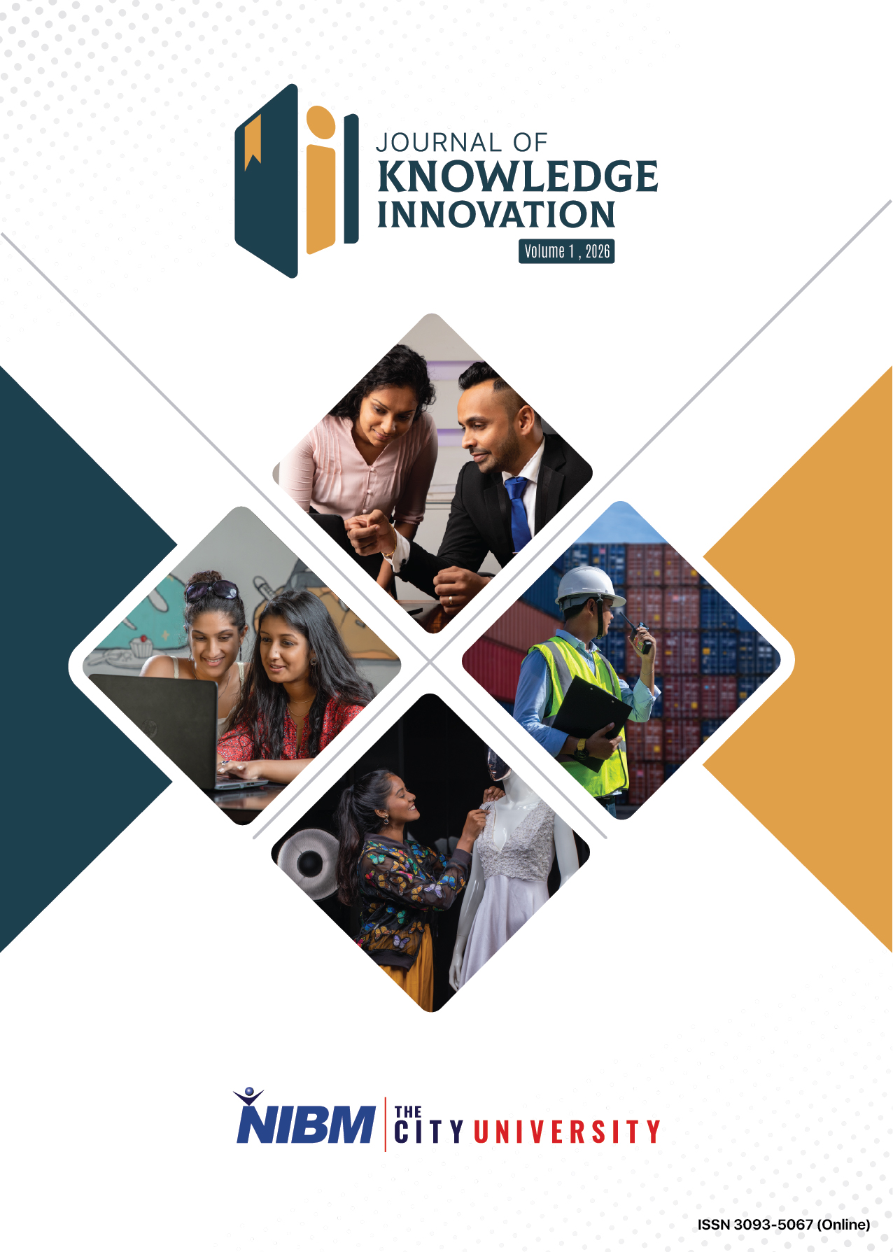 					View Vol. 1 No. 1 (2026): NIBM Journal of Knowledge Innovation
				